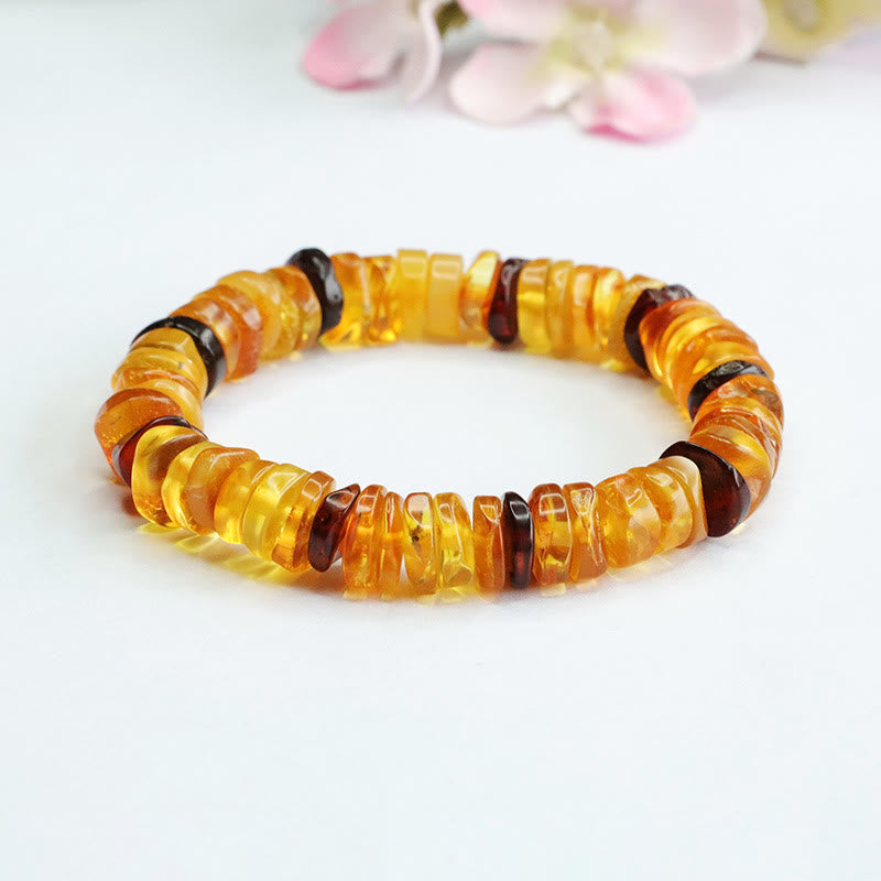 Wear FengShui Amber Peace Buckle Confidence Bracelet