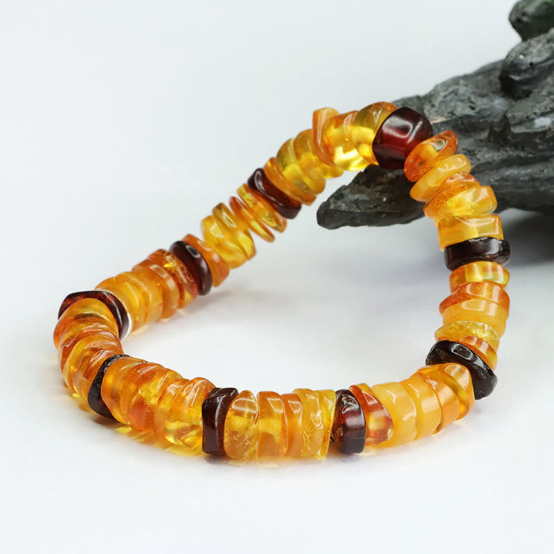Wear FengShui Amber Peace Buckle Confidence Bracelet