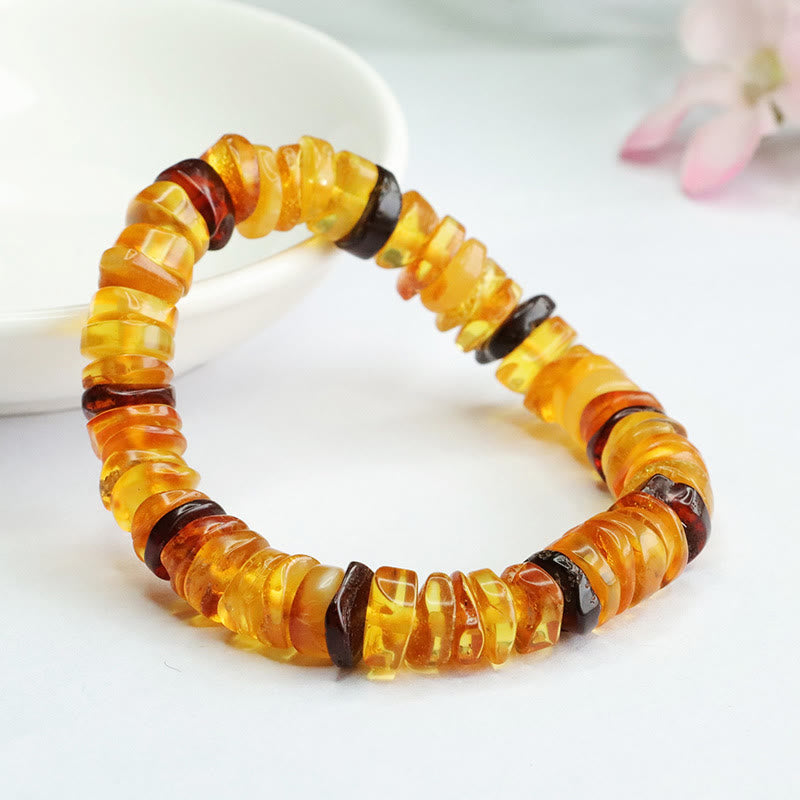 Wear FengShui Amber Peace Buckle Confidence Bracelet