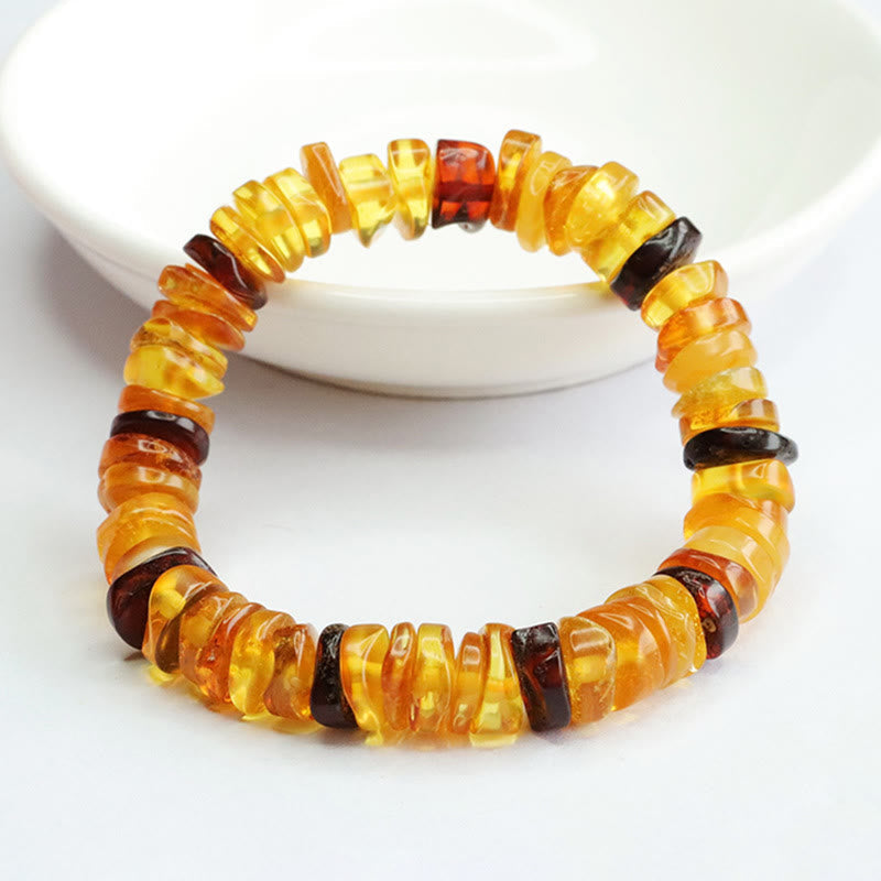 Wear FengShui Amber Peace Buckle Confidence Bracelet