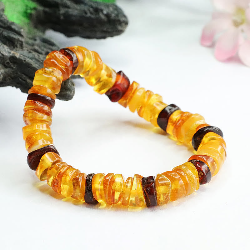 Wear FengShui Amber Peace Buckle Confidence Bracelet