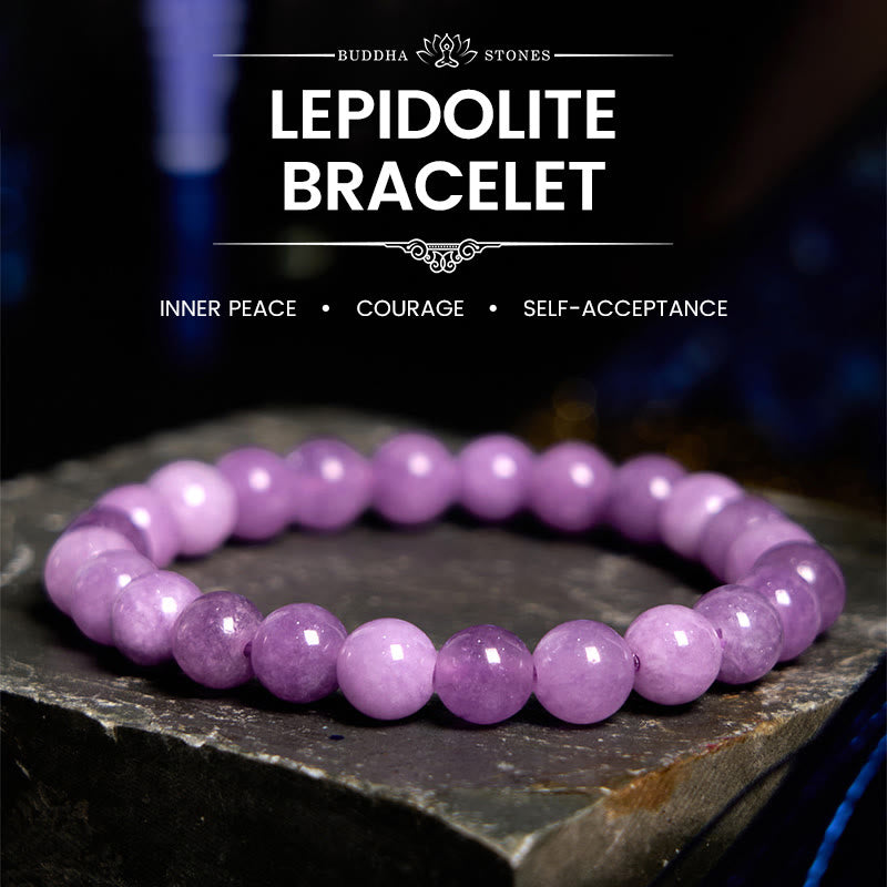 Wear FengShui Lepidolite Inner Peace Bracelet