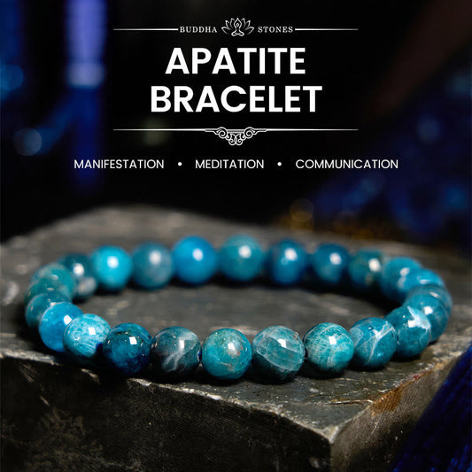 Wear FengShui Apatite Manifestation Bracelet