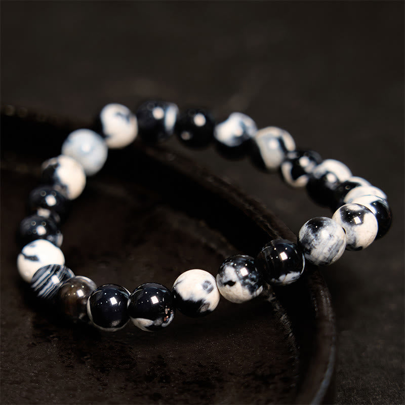 Wear FengShui Orca Agate Protection Bracelet