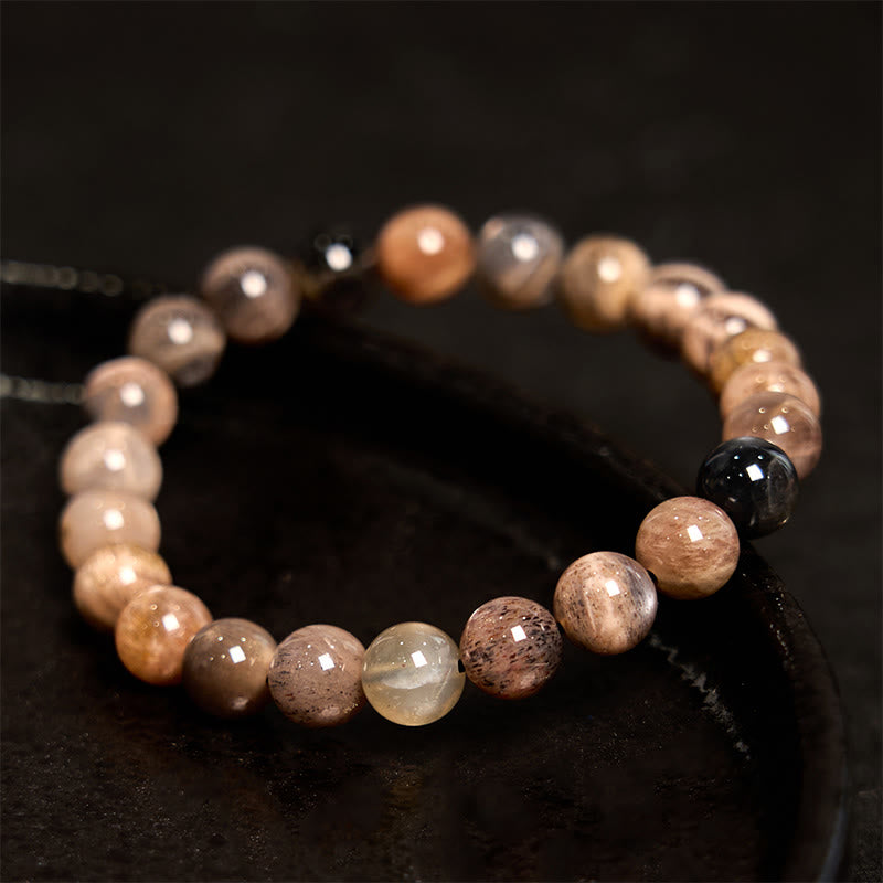 Wear FengShui Black Moonstone Soothing Bracelet