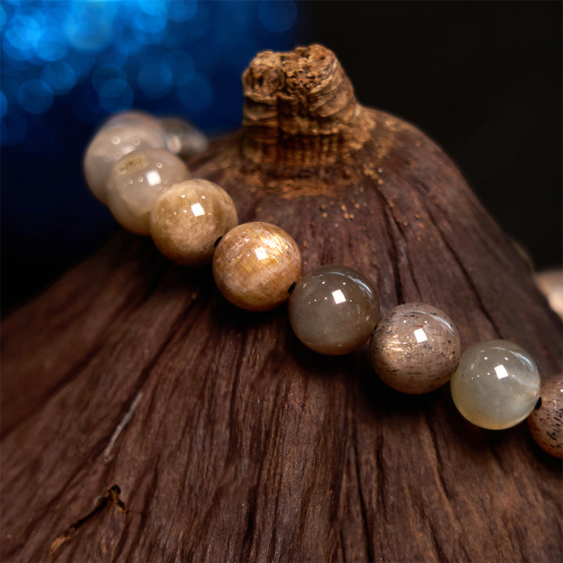 Wear FengShui Black Moonstone Soothing Bracelet