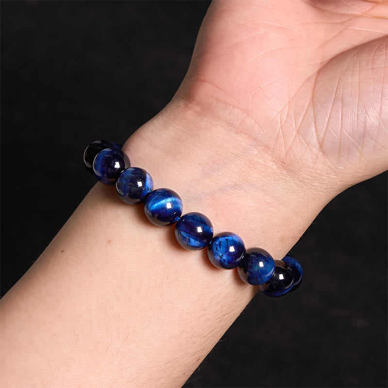 Wear FengShui Blue Tiger Eye Protection Bracelet