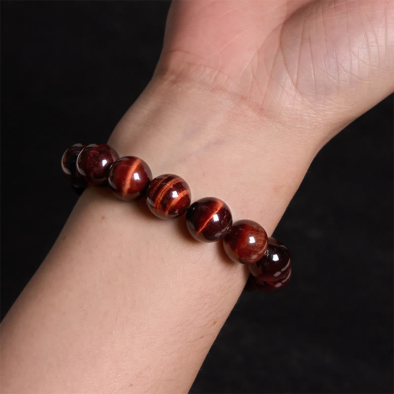 Wear FengShui Natural Tiger Eye Healing Bead Bracelet