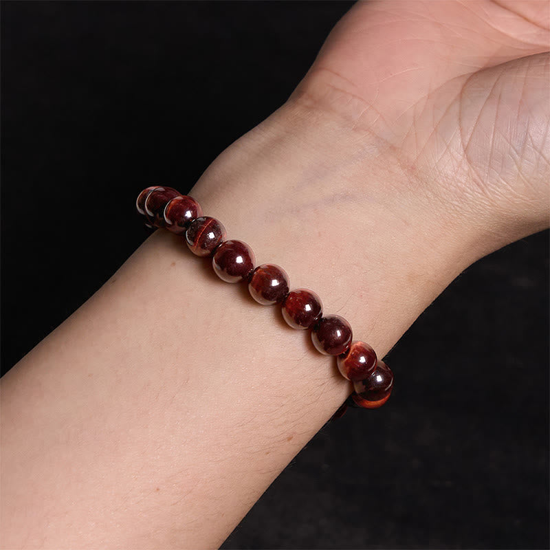 Wear FengShui Natural Tiger Eye Healing Bead Bracelet