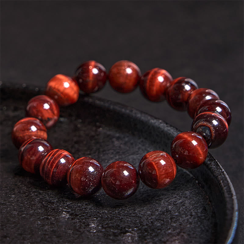 Wear FengShui Natural Tiger Eye Healing Bead Bracelet