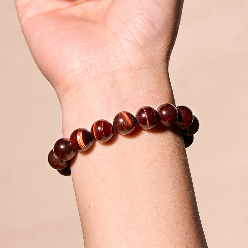 Wear FengShui Natural Tiger Eye Healing Bead Bracelet