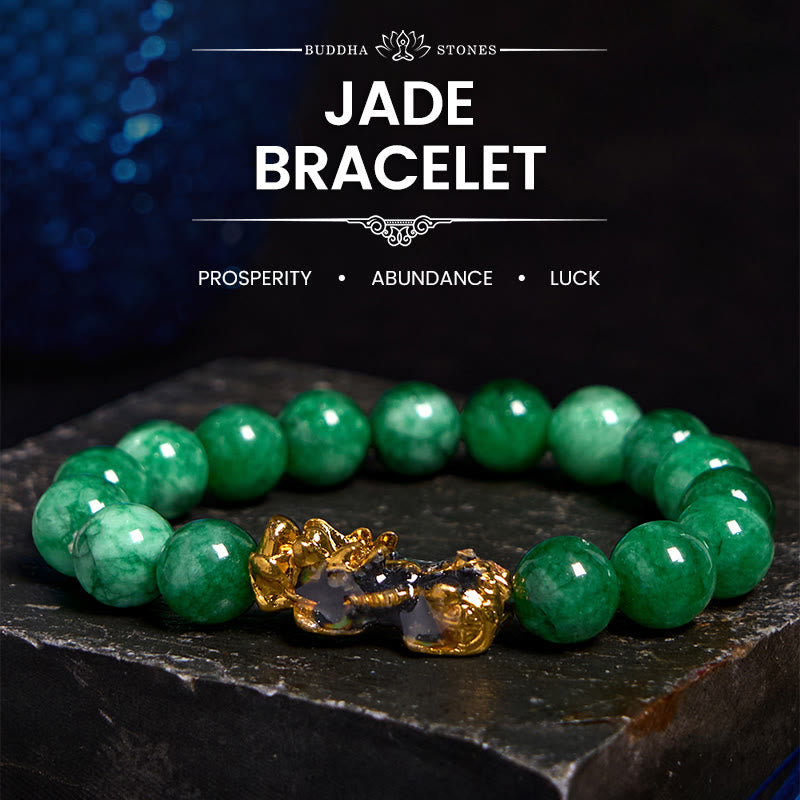 Wear FengShui FengShui PiXiu Jade Protection Bracelet