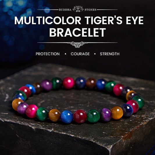 Wear FengShui Tiger Eye Resolve Courage Bracelet