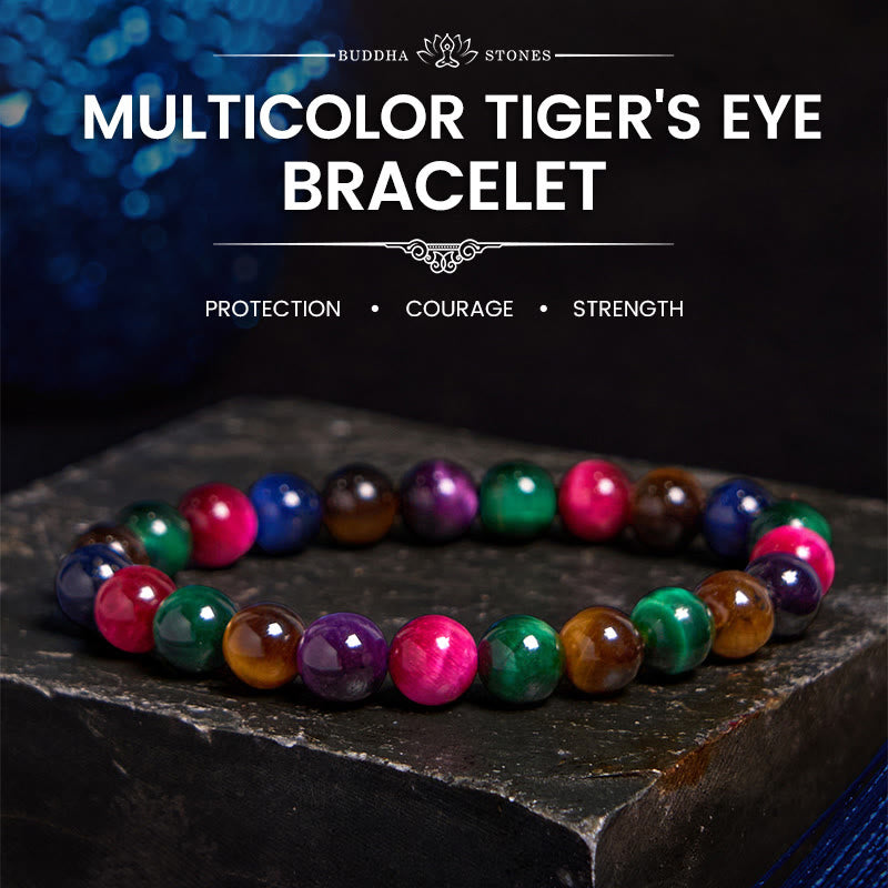 Wear FengShui Tiger Eye Resolve Courage Bracelet