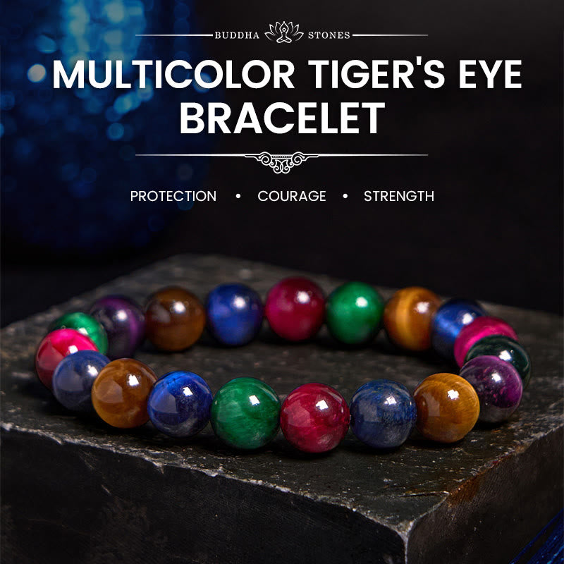 Wear FengShui Tiger Eye Resolve Courage Bracelet