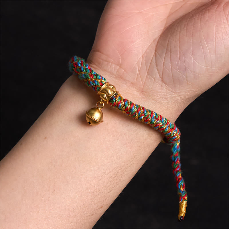 Wear FengShui Tibetan Om Mani Padme Hum Carved Zakiram Goddess of Wealth Charm Amulet Bracelet