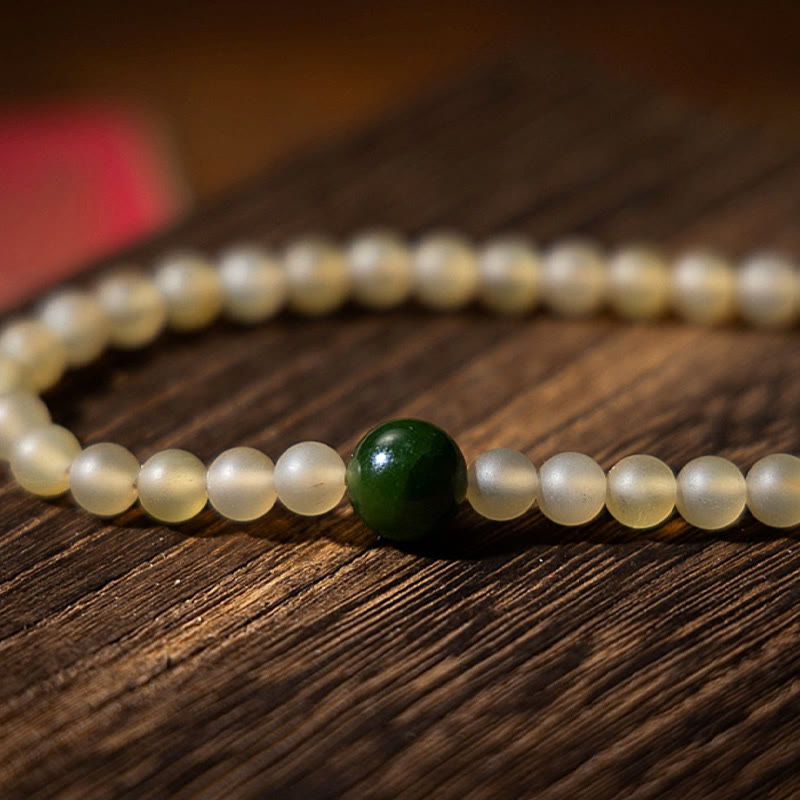 Wear FengShui Tibet 108 Mala Beads Chinese Zodiac Natal Buddha Natural Sheep Horn Wealth Bracelet