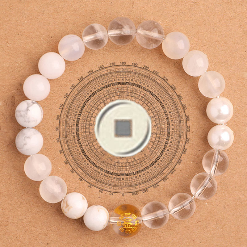 Wear FengShui Five Elements Various Agate Balance Luck Bracelet