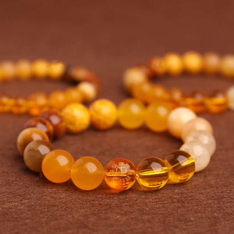 Wear FengShui Five Elements Various Agate Balance Luck Bracelet
