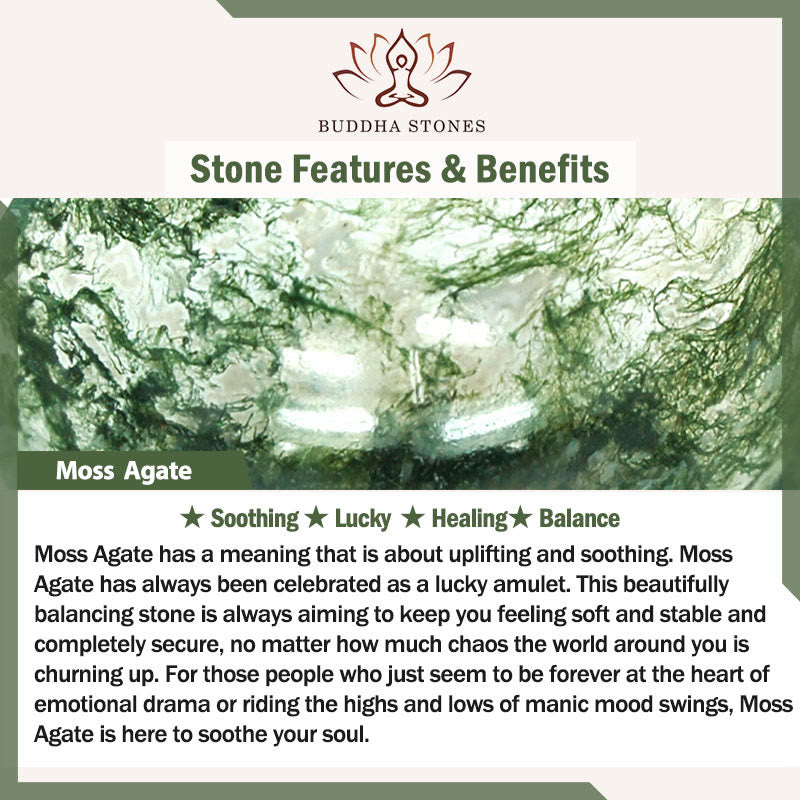 Wear Fengshui Five Elements Various Agate Crystal Green Strawberry Quartz Moss Agate Green Phantom Luck Bracelet