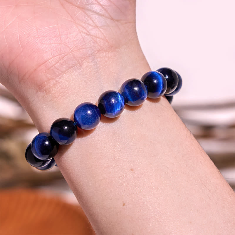 Wear FengShui Blue Tiger Eye Balance Bracelet