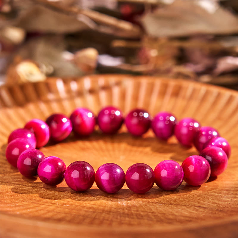 Wear FengShui Red Tiger Eye Calm Bracelet