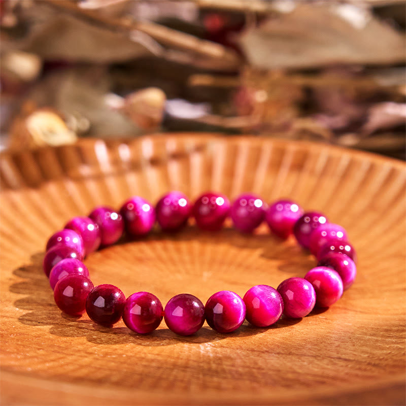 Wear FengShui Red Tiger Eye Calm Bracelet