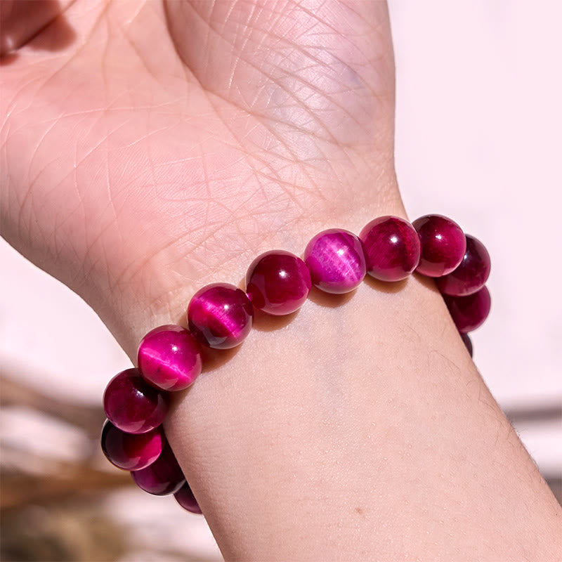 Wear FengShui Red Tiger Eye Calm Bracelet
