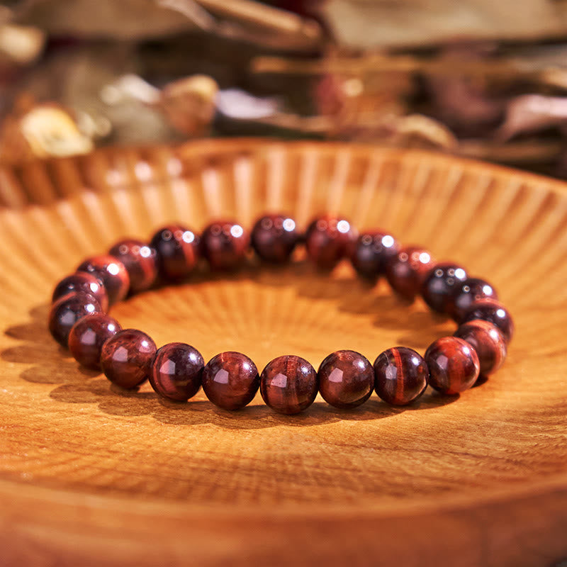 Wear FengShui Natural Tiger Eye Healing Bead Bracelet