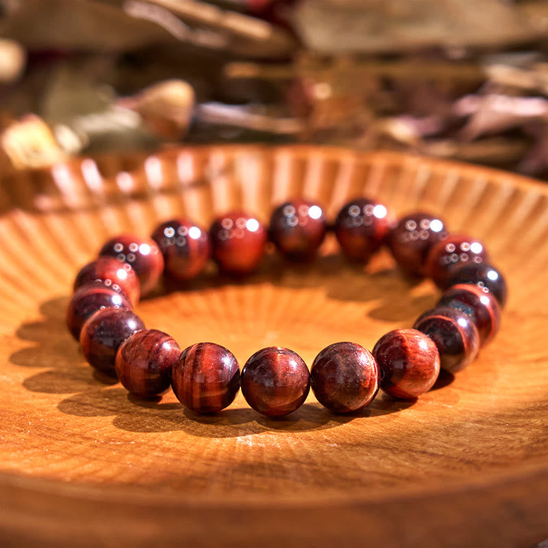 Wear FengShui Natural Tiger Eye Healing Bead Bracelet
