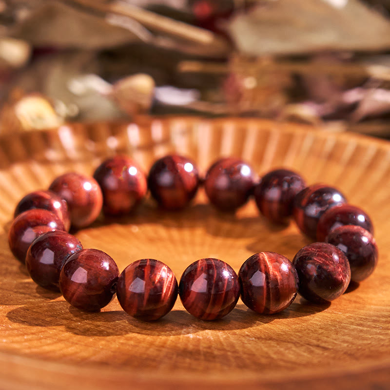 Wear FengShui Natural Tiger Eye Healing Bead Bracelet