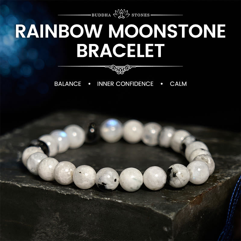 Wear FengShui Rainbow Moonstone Harmony Bracelet