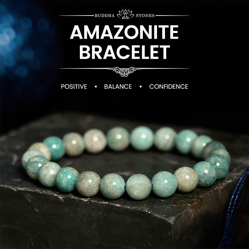 Wear FengShui Amazonite Positive Balance Bracelet