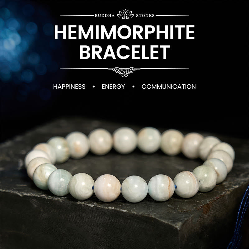 Wear FengShui Hemimorphite Calm Energy Bracelet
