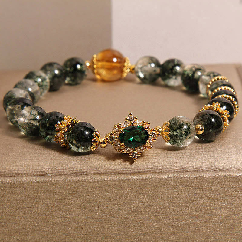 Wear FengShui Green Phantom Green Crystal Confidence Bracelet