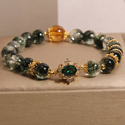 Wear FengShui Green Phantom Green Crystal Confidence Bracelet