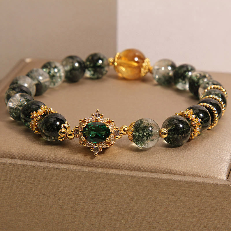 Wear FengShui Green Phantom Green Crystal Confidence Bracelet