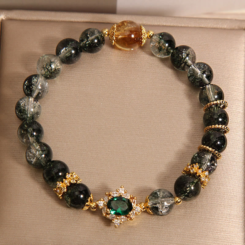 Wear FengShui Green Phantom Green Crystal Confidence Bracelet