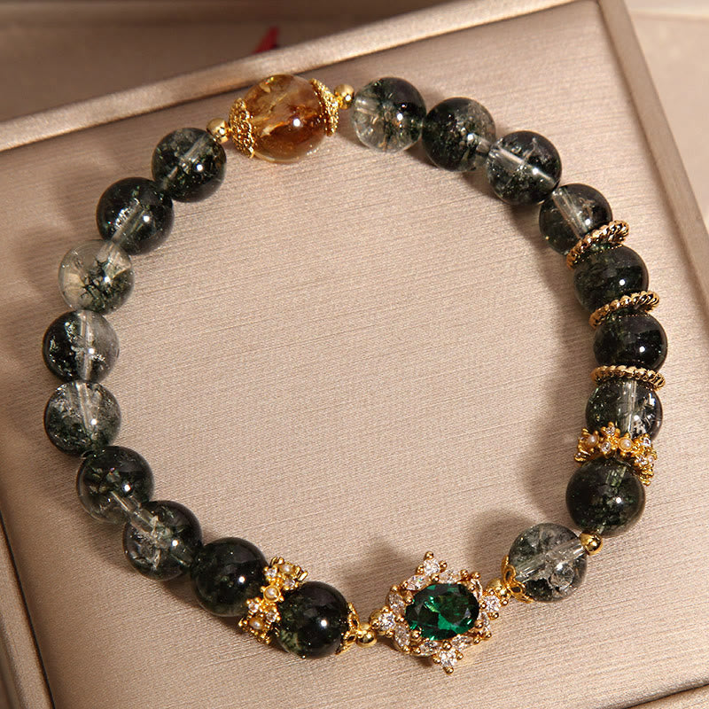 Wear FengShui Green Phantom Green Crystal Confidence Bracelet