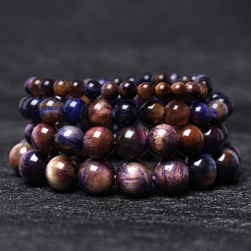 Wear FengShui Various Tiger Eye Confidence Bracelet
