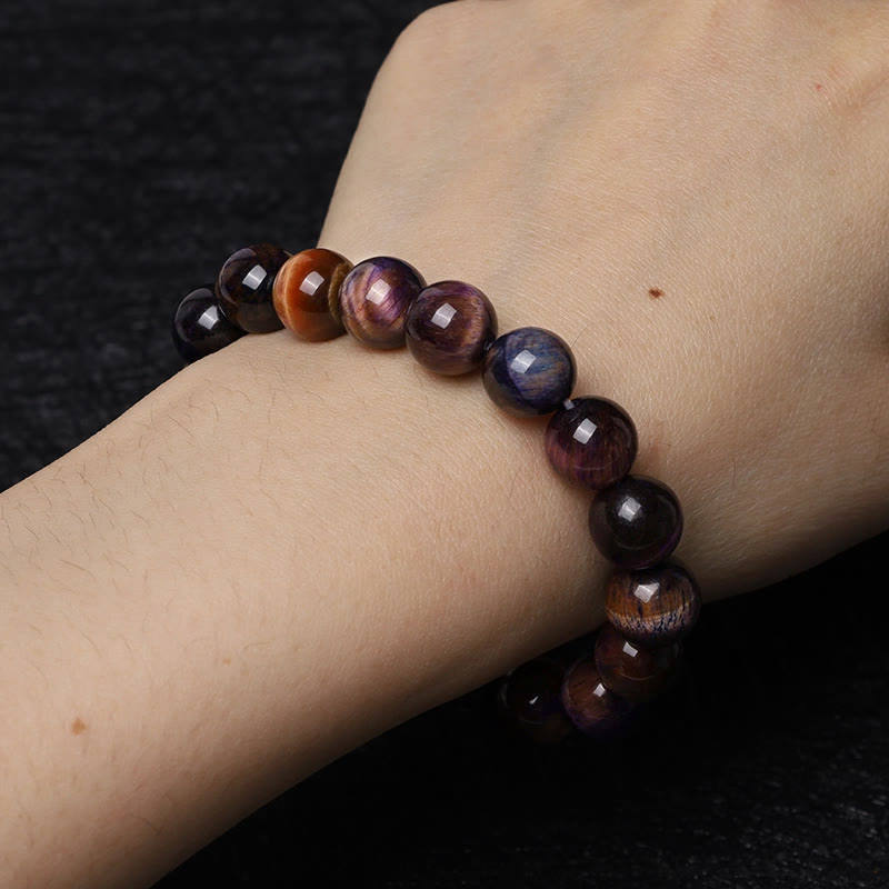 Wear FengShui Various Tiger Eye Confidence Bracelet