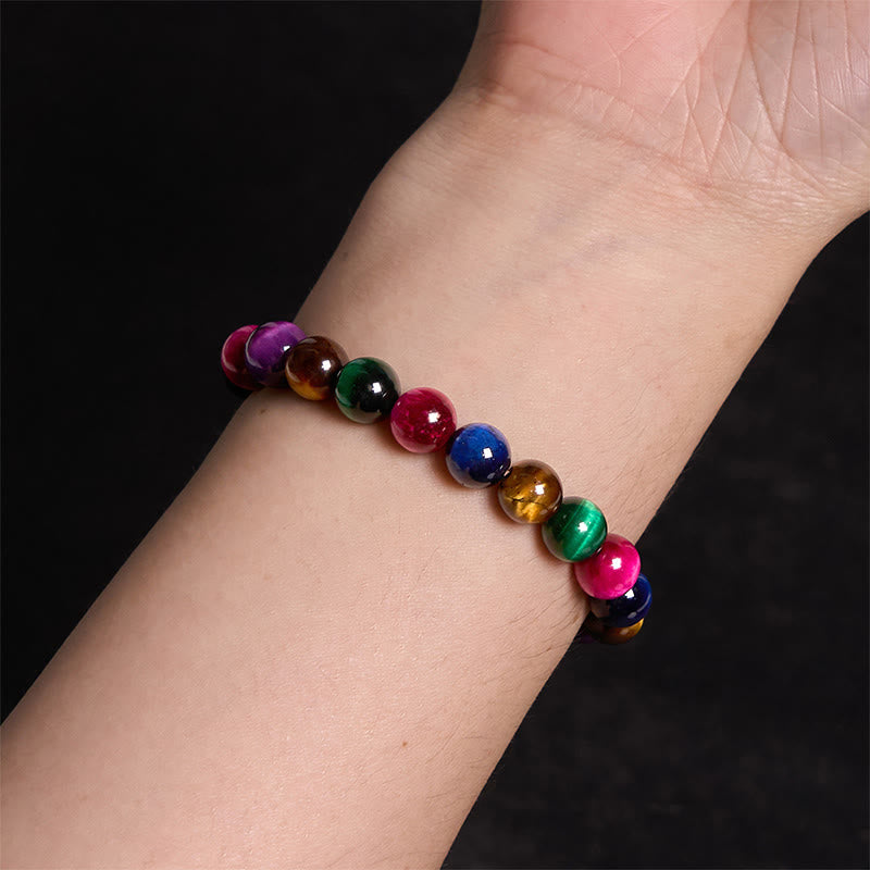 Wear FengShui Various Tiger Eye Confidence Bracelet