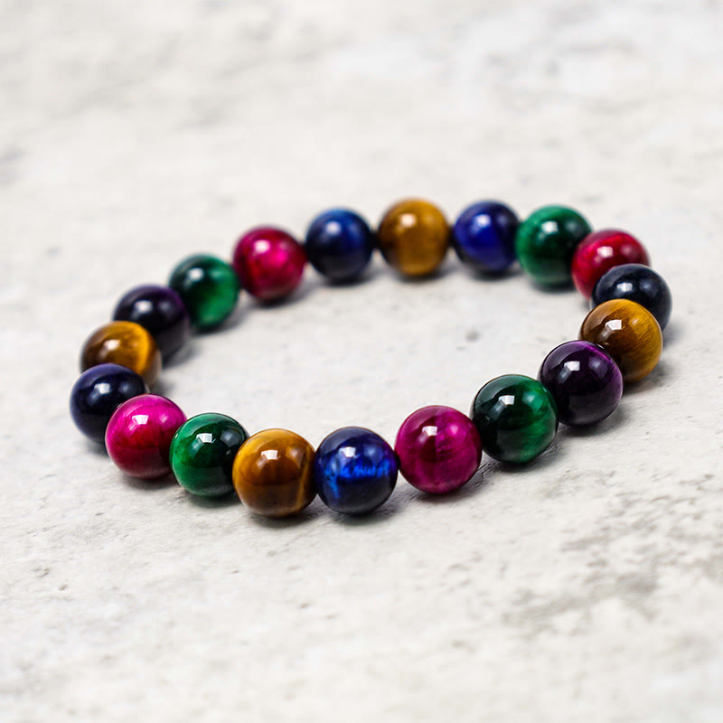 Wear FengShui Various Tiger Eye Confidence Bracelet