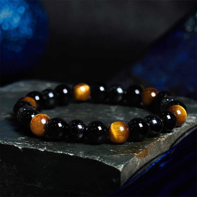 Wear FengShui Various Tiger Eye Confidence Bracelet