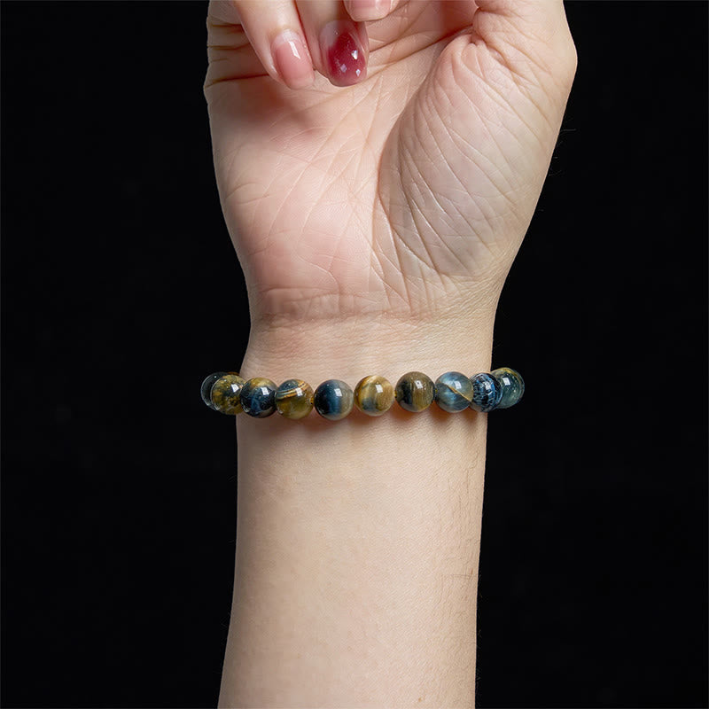 Wear FengShui Various Tiger Eye Confidence Bracelet