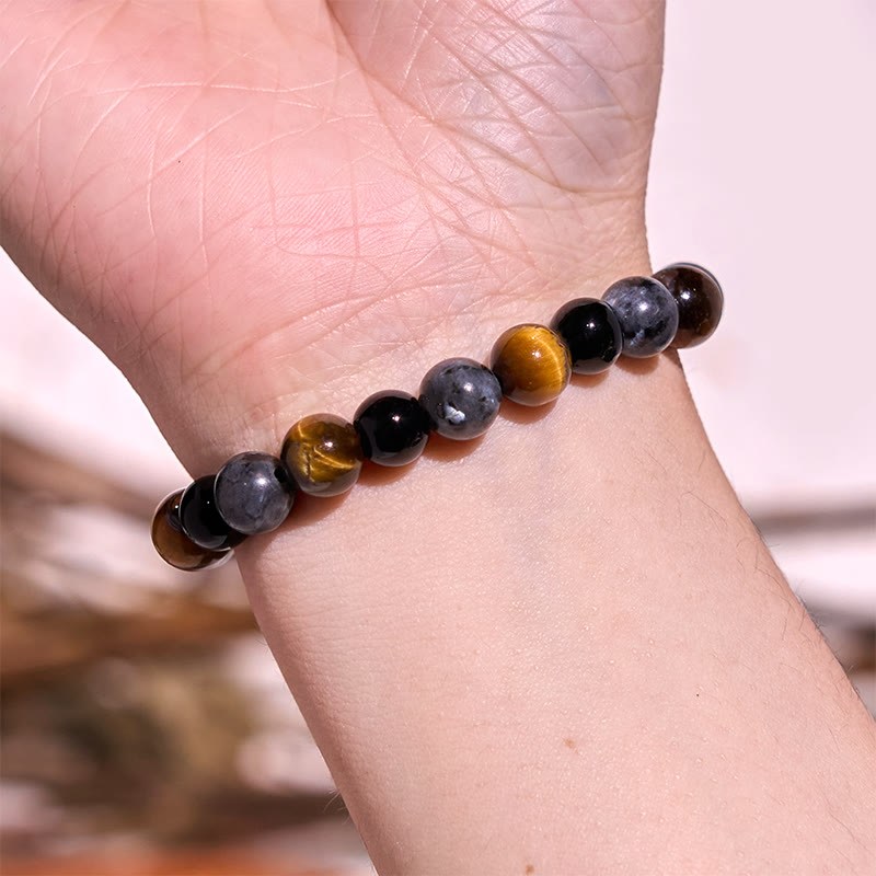 Wear FengShui Various Tiger Eye Confidence Bracelet