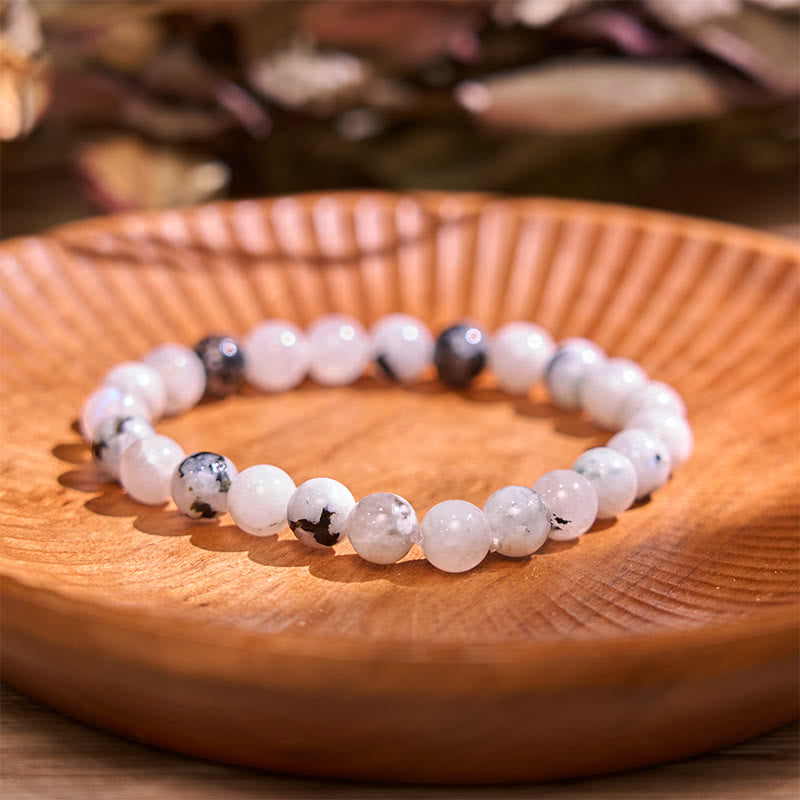 Wear FengShui Various Crystals Malachite Lazurite Lapis Lazuli Hemimorphite Calmness Bracelet