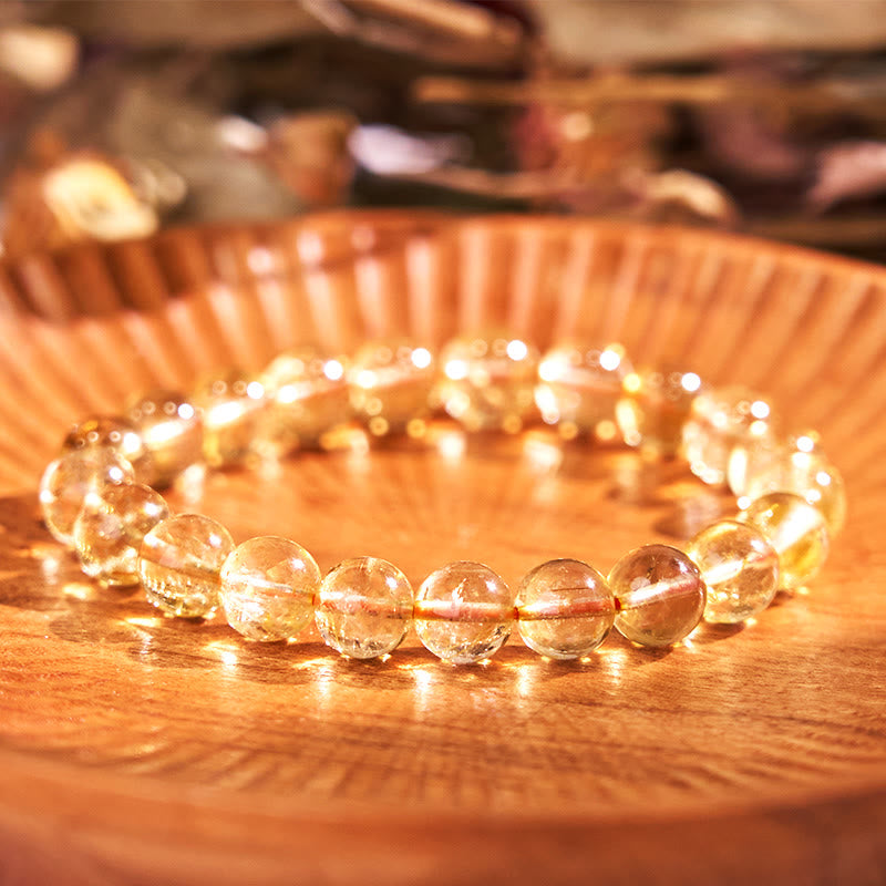 Wear FengShui Boost Confidence Yellow Series Happiness Positive Bracelet
