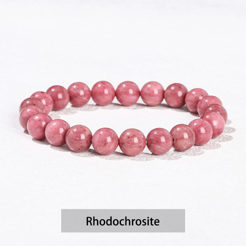 Wear FengShui Various Crystal Stone Amethyst Green Aventurine Rose Quartz Healing Bracelet