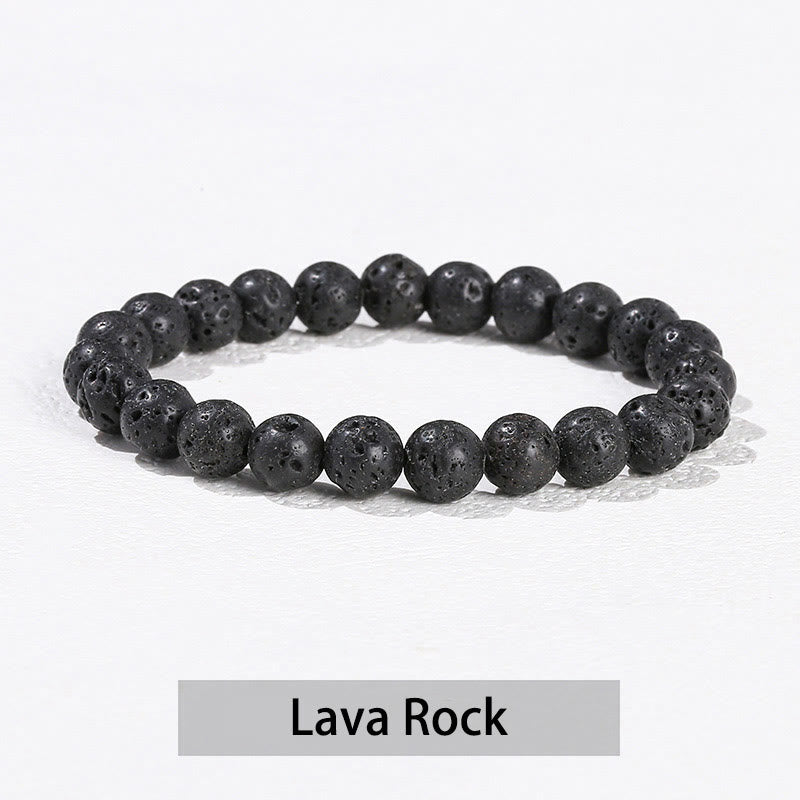 Wear FengShui Various Crystal Stone Amethyst Green Aventurine Rose Quartz Healing Bracelet